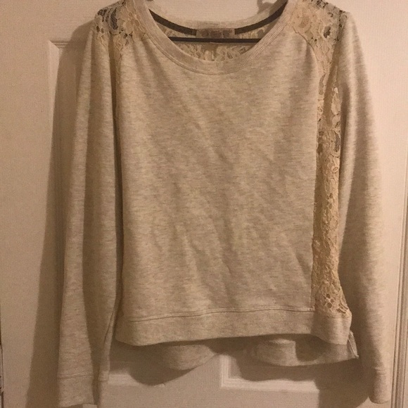 Nine West Sweaters - Cream side laced sweater